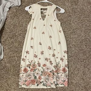 Halter floral summer dress